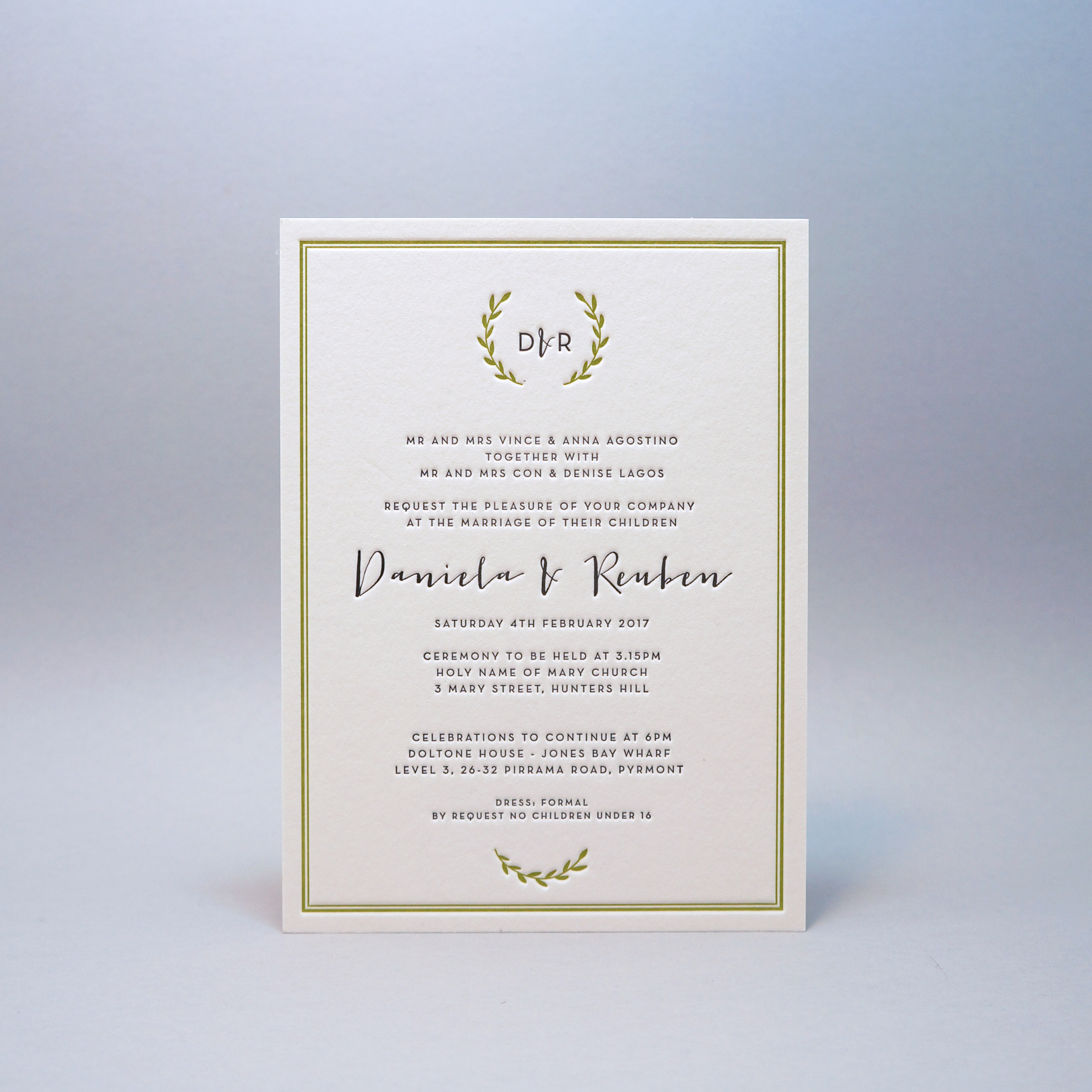 Letterpress-wedding-invitations-green-cordenons-wild lettra-wreath
